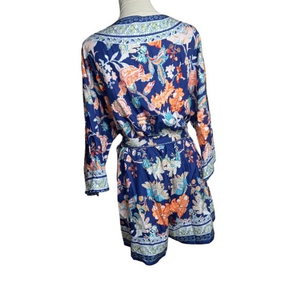 NWOT Non Brand Multi Color Romper Beautiful. Sz Small - Picture 2 of 3